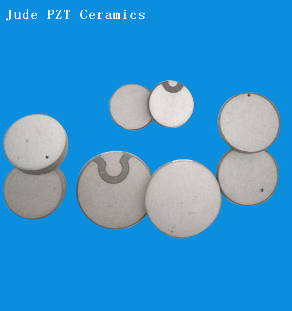 Componentes de disco de cerámica piezoeléctrica PZT-51 para sensor de caudalímetro
