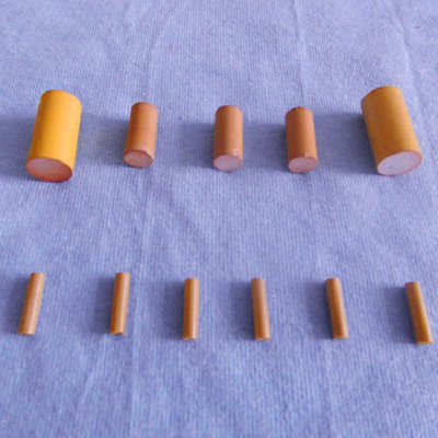 Componentes de tubo o cilindro de cerámica piezoeléctrica