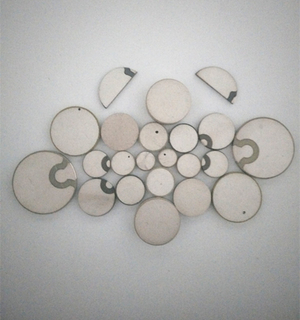 Disco cerámico piezoeléctrico componente PZT disco de cerámica Jude Proveedor