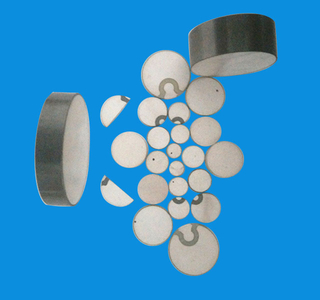 Discos piezoeléctricos de cerámica elemento pzt disco empresa piezoeléctrica