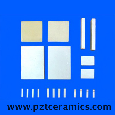 Elemento rectangular piezocerámico